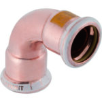 Mapress 34500  Copper Bend Gas 90 Deg 15mm