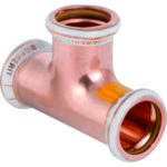 Mapress 34530  Copper T-Piece Equal Gas 22mm