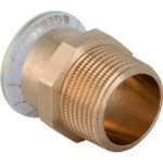Mapress 61708  Copper Adaptor With Male Thread 28mm x 1"