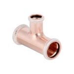 Mapress 61282  Copper T-piece reduced: 66.7 x 54 x 66.7mm