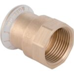 Mapress 61805  Copper Adaptor With Female Thread 22mm x 1/2"