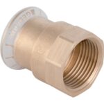 Mapress 61819  Copper Adaptor With Female Thread 28mm x 3/4"