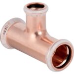 Mapress 34543  Copper T- Piece Reduced Gas 35 x 22 x 35mm