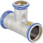 Mapress 34551  Copper T- Piece Reduced Gas 54 x 42 x 54mm