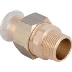 Mapress 65535  Copper adaptor union male thread 28mm x 1" x 11/4"