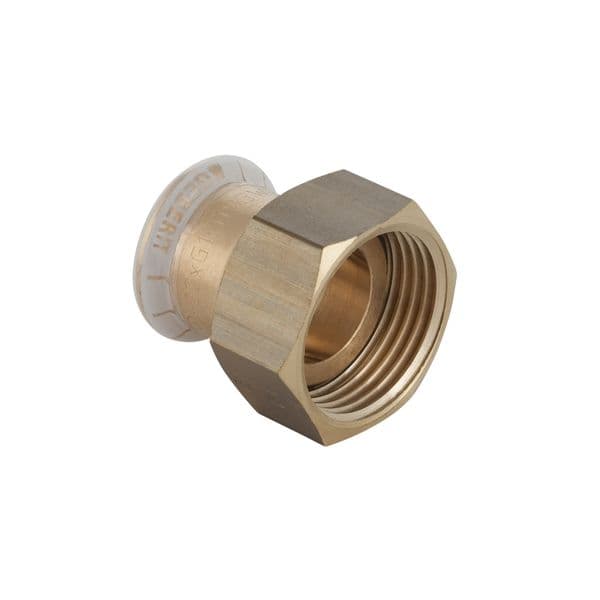 Product image for SKU 40010711 Geberit Mapress Copper adaptor union with female thread:42mm x 11/2" - Image 1