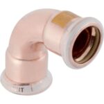 Mapress 34504  Copper Bend Gas 90 Deg 35mm