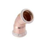 Mapress 34519  Copper Bend Gas 45 Deg 42mm