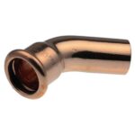 Mapress 60607  Copper Bend 45 Deg 42mm