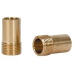 Flexi Tap Connector Tails 15mm x 1/2" - Pack Of 2