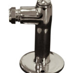 Restrictor elbow 2"x  8mm chrome