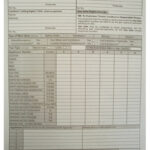 Gas Install/Safety Record Form Pad