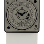 24 Hour Synchronous Timeswitch Module - Black & White Faced - 240V