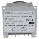 24 Hour Synchronous Timeswitch Module - With Manual Override - 240V