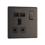 Single Smart Plug - With 2 x USB Sockets