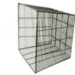 14" x 14" x 13" Brown Plastic Coated - Tower Branded