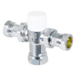 22mm Thermostatic Mixing Valve - Tower Branded