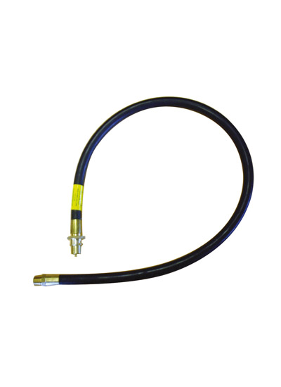 40099006-1.jpg 6ft cooker hose bayonet straight NG - Image 1
