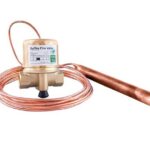 SAFFIRE 1/4" remote fire valve 65 deg 1.5m