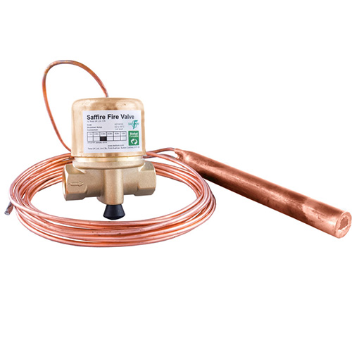 41000195-1.jpg SAFFIRE 1/4" remote fire valve 90deg 3m - Image 1