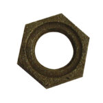 BM310 BLACK backnut 3/4"