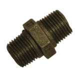 **BM280 BLACK hex nipple MxM 1/8"