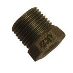 BM241 BLACK hex bush MxF 1.1/2"x1/2"