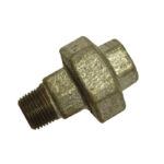 GM341 GALV straight union MxF 3/4"