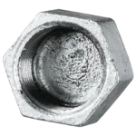 GM300 GALV hexagon cap 3/8"