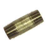 GM BN GALV barrel nipple MxM 1/4"