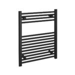 Prorad 2 Towel Rail Straight 500mm x 750mm Black