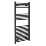 Prorad2 Towel Rail Straight 500mm x 1200mm Black