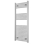 Prorad 2 500x1000mm Curved Chrome Towel Rail