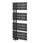 Haco 1080x550mm Heated Towel Rail Brushed Brass