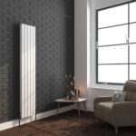 Cyrus 1800x376mm Double Panel White Radiator