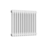 2 Column Radiator 500x605mm White