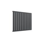 Cyra Designer Radiator 600x810mm Single Anthracite