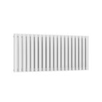 Alina Designer Radiator 550x1180mm Double White