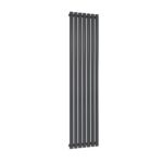 Alina Designer Radiator 1800x413mm Single Anthracite
