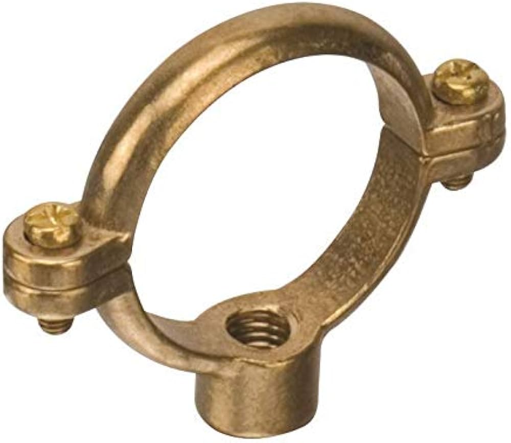 Product image for SKU 42795412 GM GALV single pipe ring 15mm (1/2") - Image 1