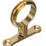 A06 cast brass screw-on bracket 22mm