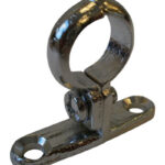 A06 cast brass screw-on bkt - CP 15mm