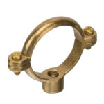 A07 cast brass single ring - chrome 42mm