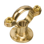 A08 cast brass ring & backplate 15mm