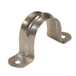 AS galvanised steel saddle 3/4"