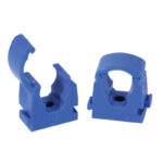 (1 = PK 20) TALON Blue Cold 15mm single locking clip