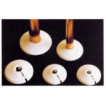 TALON pipe collar - white 28mm (single)