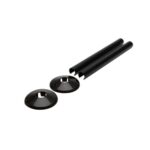 Snappit Tail Rail Kit 15mm Black Kit 2
