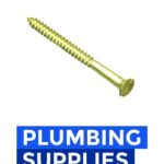 **Slotted brass screw 12 x 2.1/2" (PK 100)