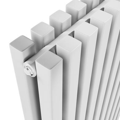 Product image for SKU 452162WT Fresssh Square Double Panel Radiator 1800x528mm White - Image 1
